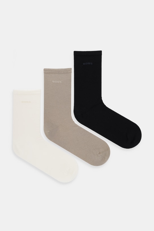 

3p rs uni logo cc w 3-pack носки BOSS, черный