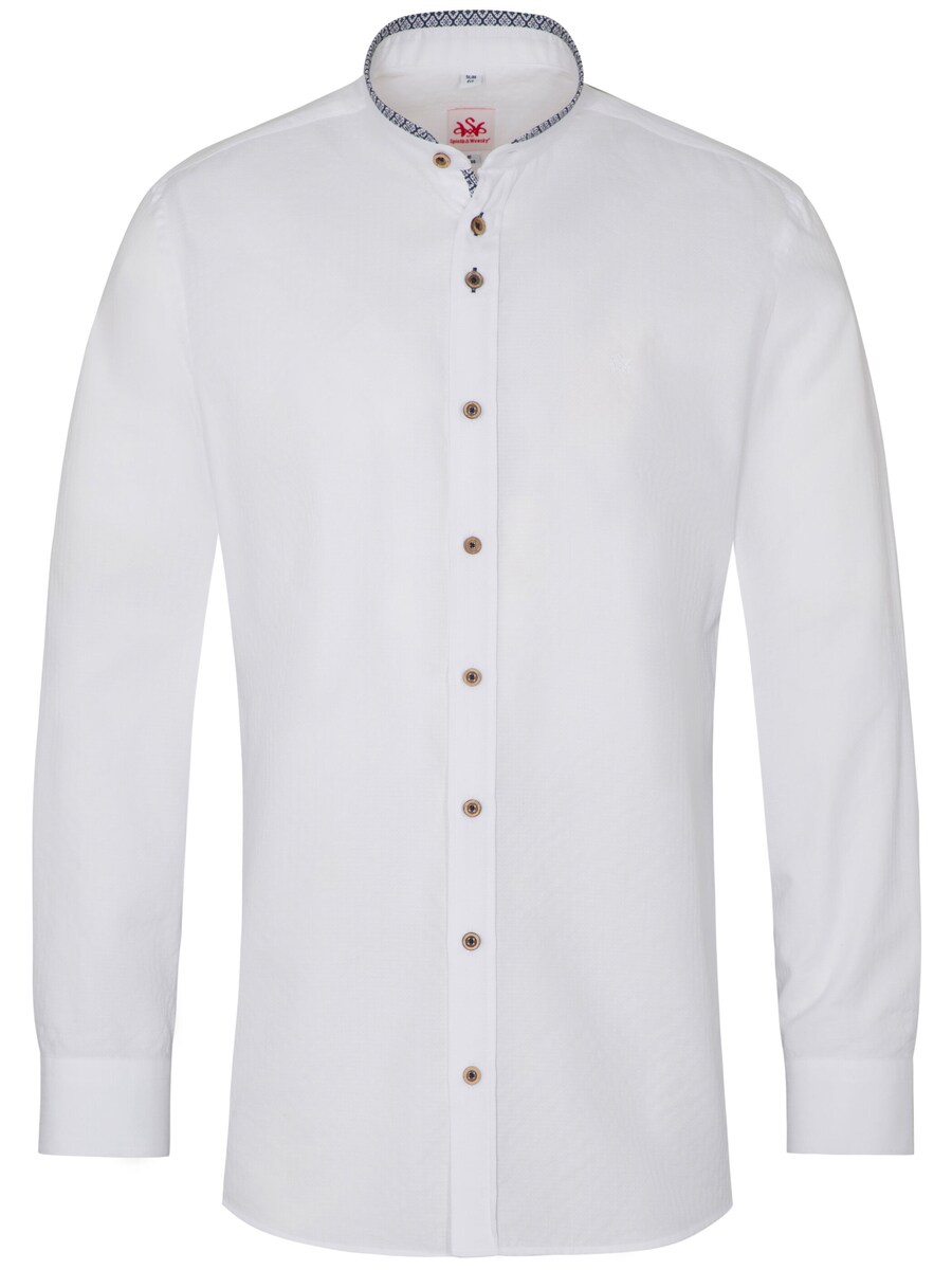 

Облегающая традиционная рубашка на пуговицах SPIETH & WENSKY, белый