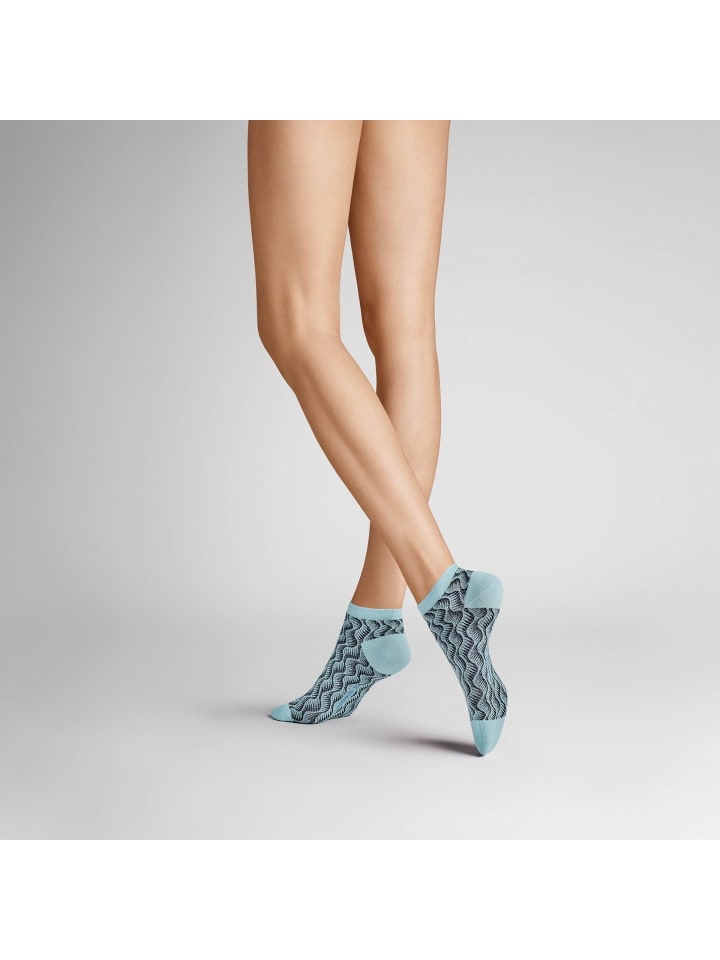 

Hudson Носки для кроссовок Wave Fashion в бирюзовом цвете