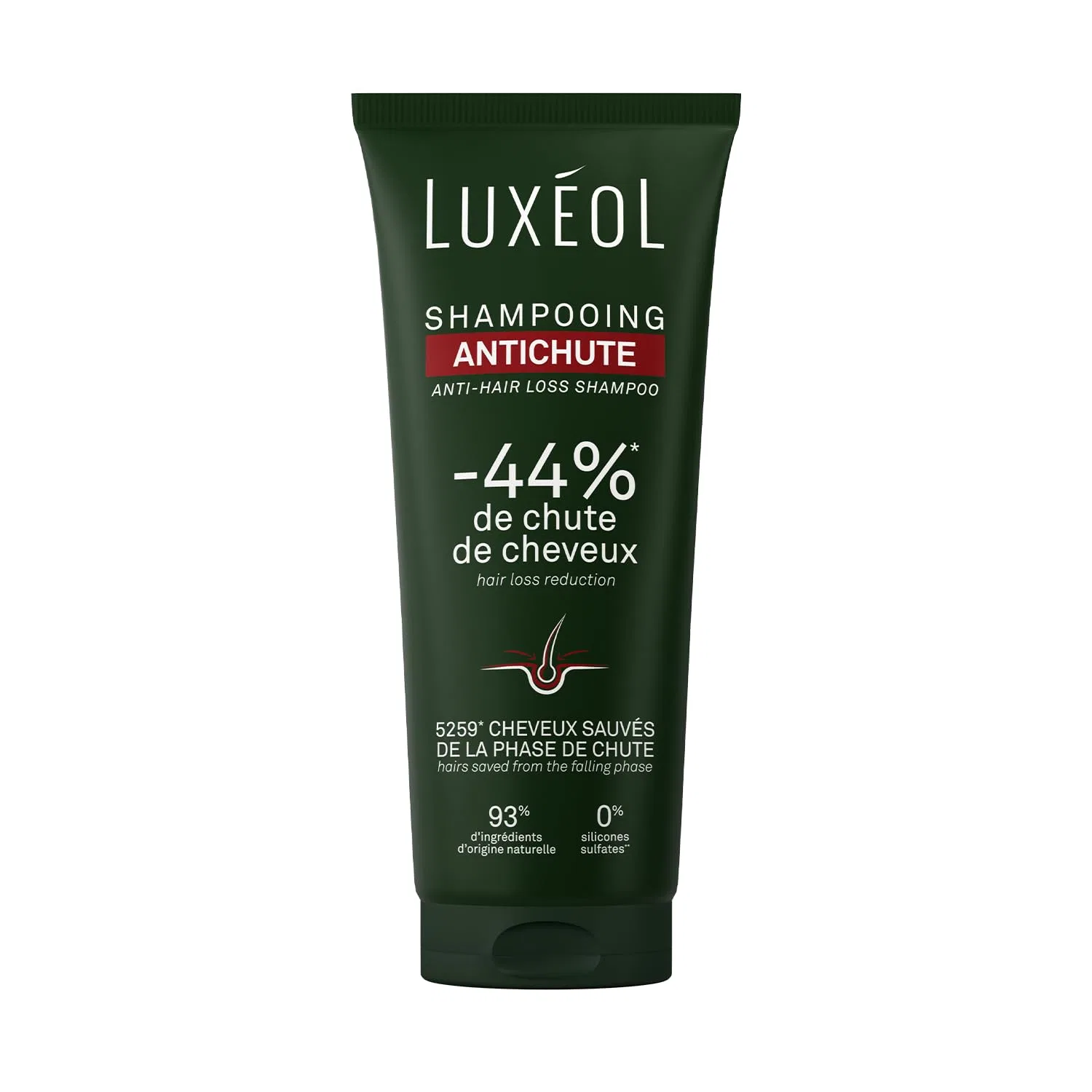 Шампунь против выпадения волос Luxéol Hair Loss с кератином 200 мл Luxéol