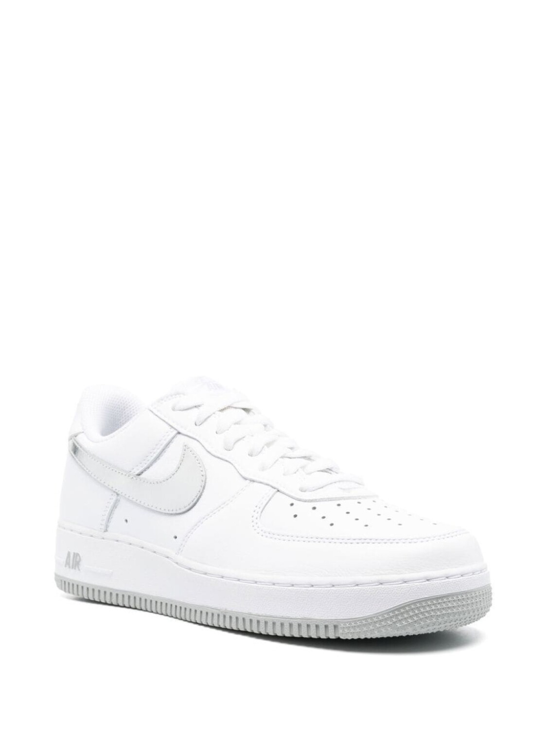 Nike кроссовки Air Force 1 Low Silver Swoosh, белый — фото 2