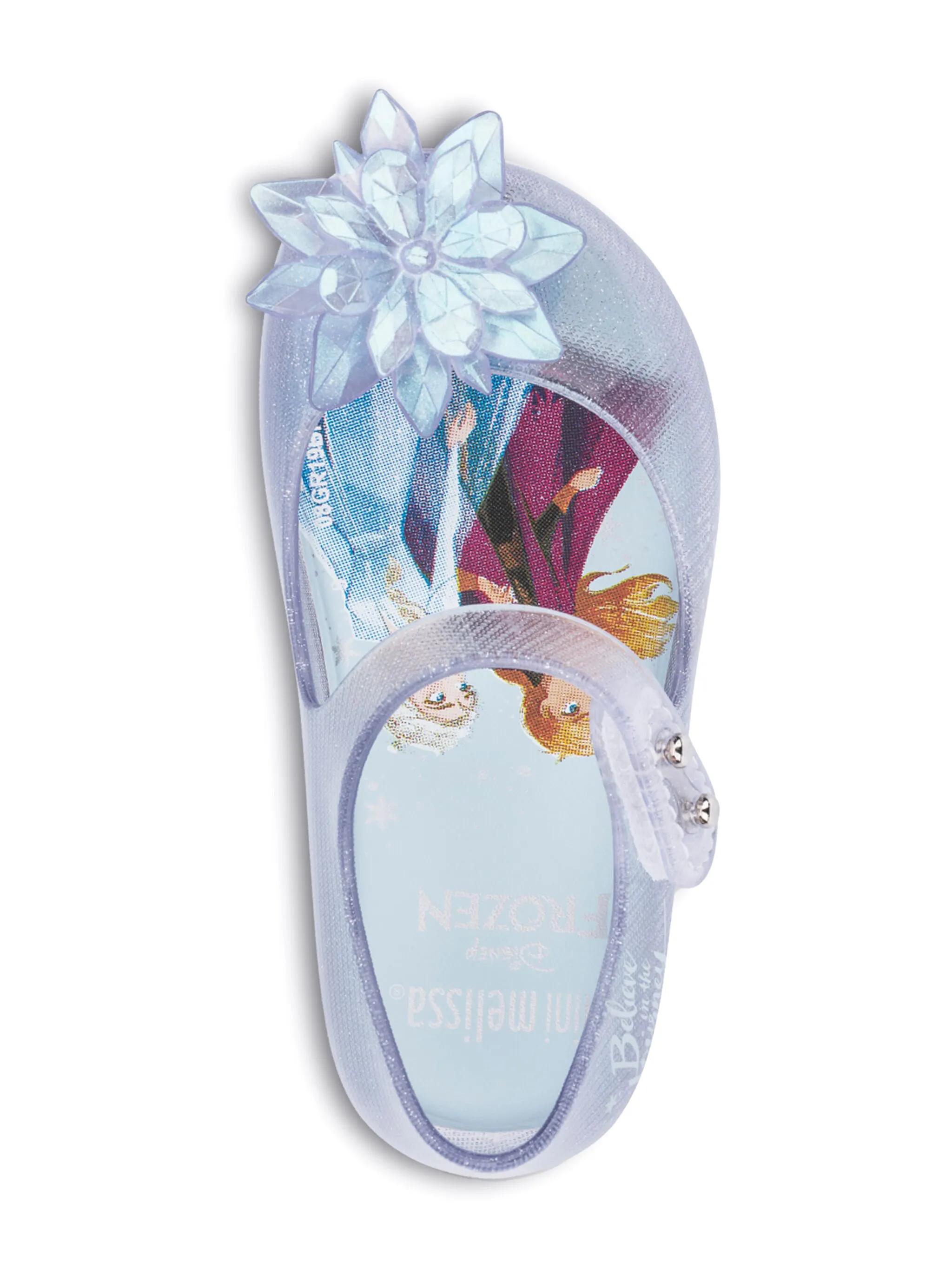Балетки Ultragirl Frozen Mini Melissa, синий — фото 4