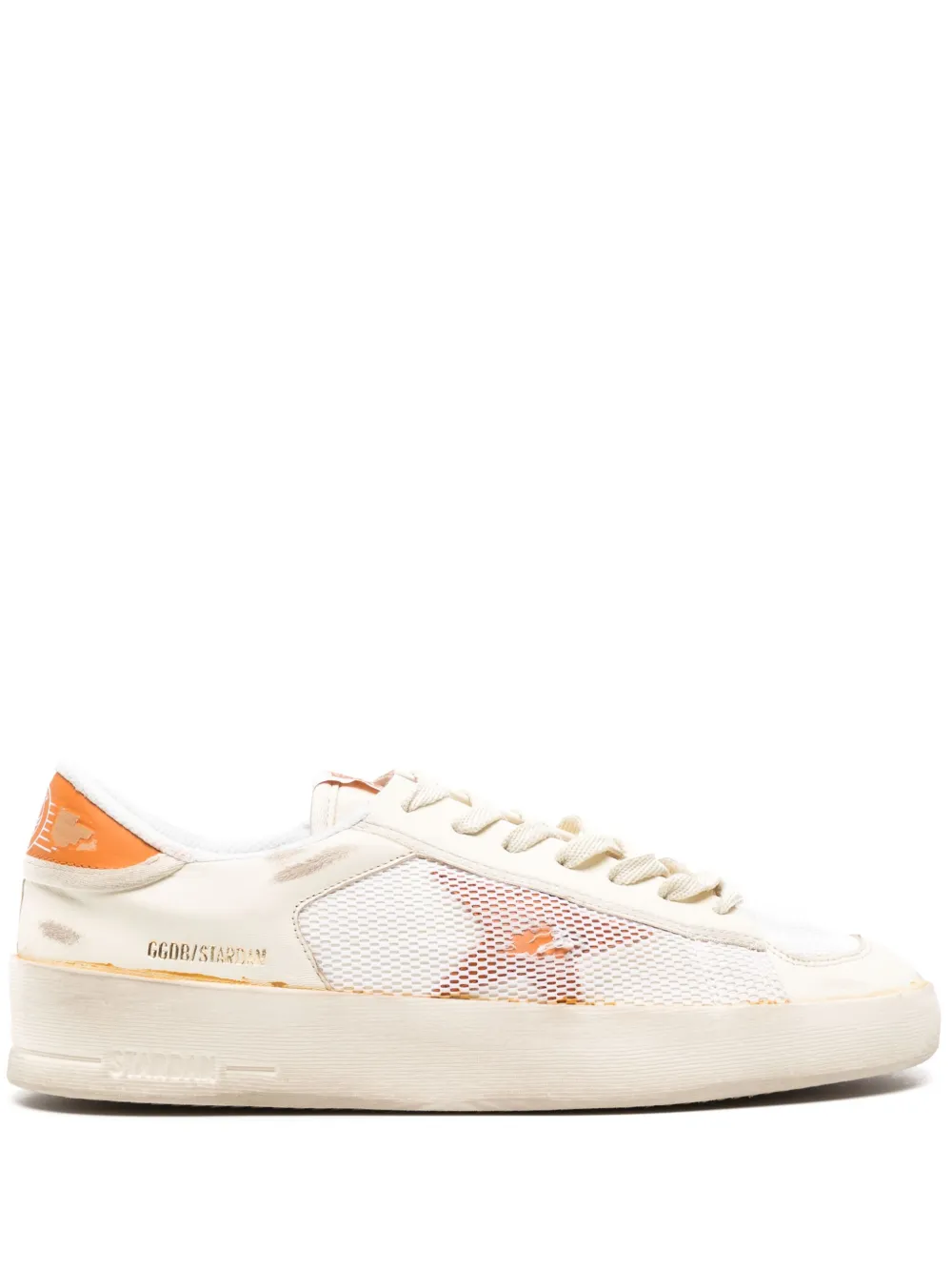 

Кеды Stardan с эффектом потертости GOLDEN GOOSE, нейтральный