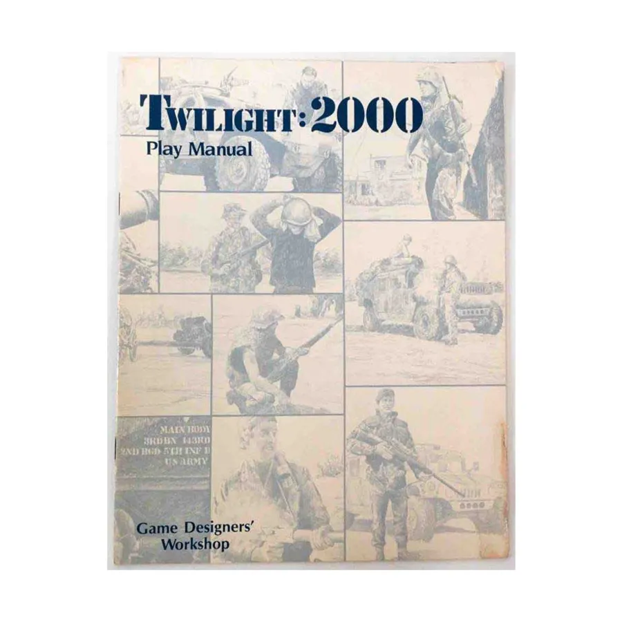 

Twilight - 2000 (1st Edition) Play Manual, Twilight - 2000, мягкая обложка