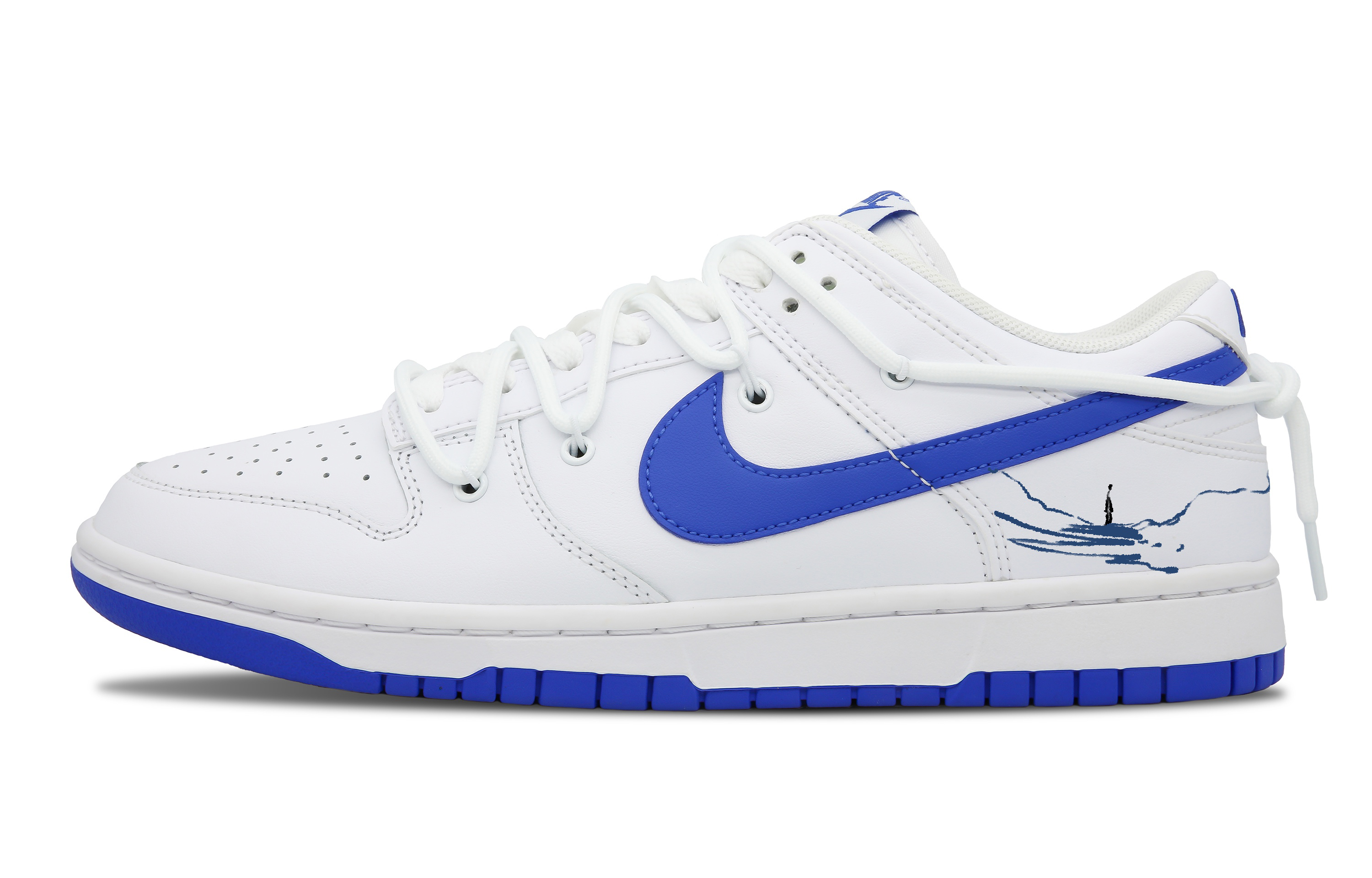 

Кроссовки Nike Dunk Skateboard Shoes Men Low-Top White