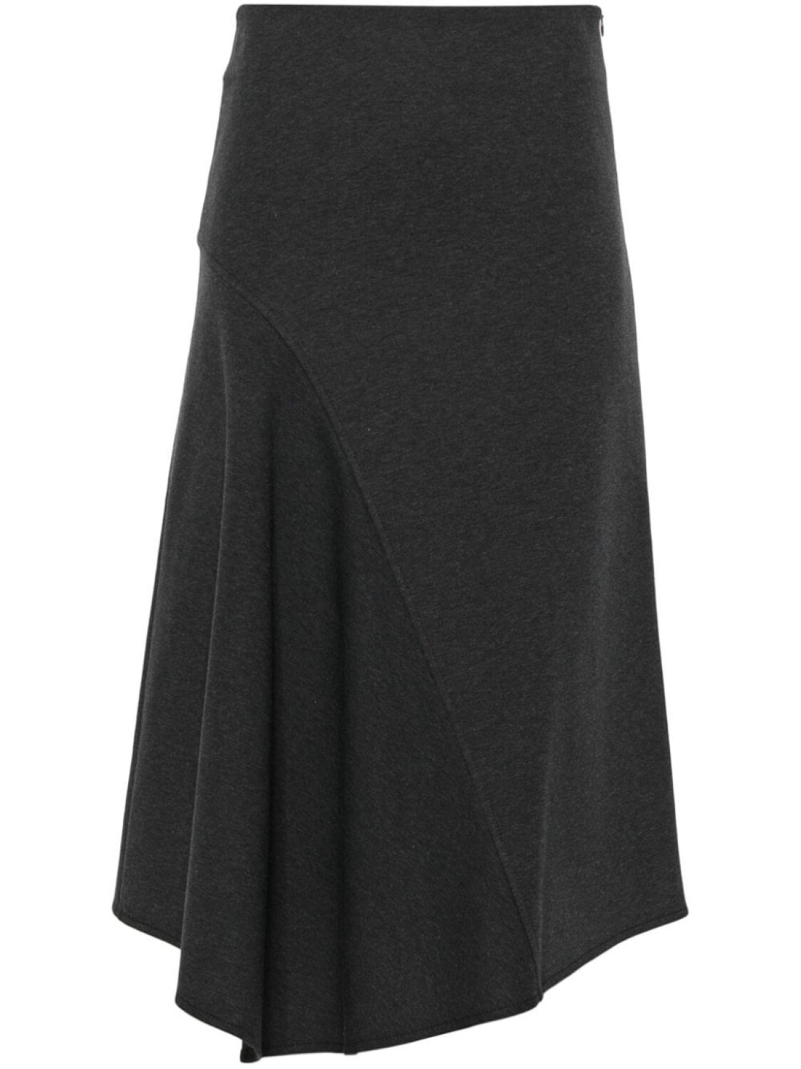 

Brunello Cucinelli юбка миди из джерси А-силуэта, серый