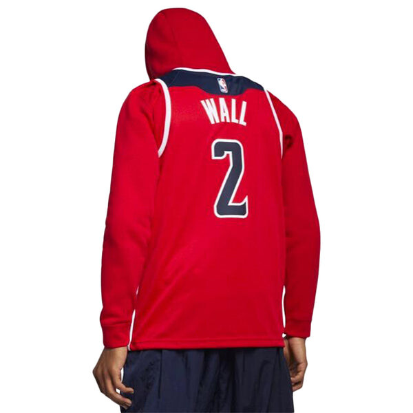 Футболка nba icon edition swingman джерси баскетбольная майка жилет sw fan edition washington wizards Nike, красный — фото 4