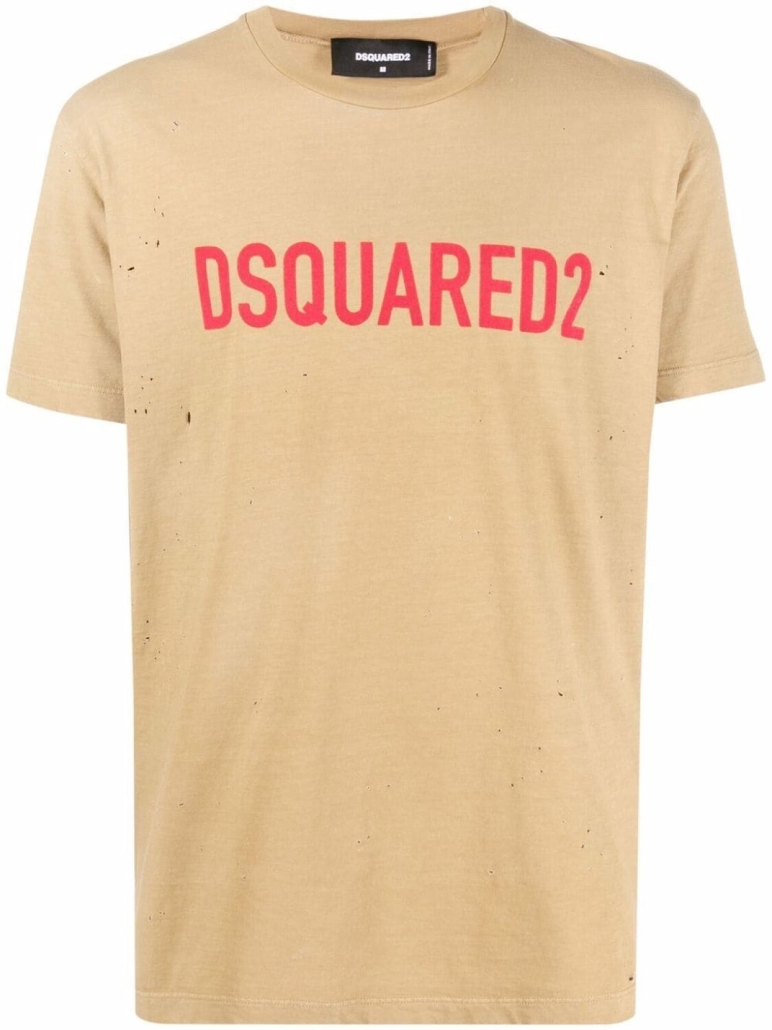 

Dsquared2 футболка с логотипом, нейтральный цвет