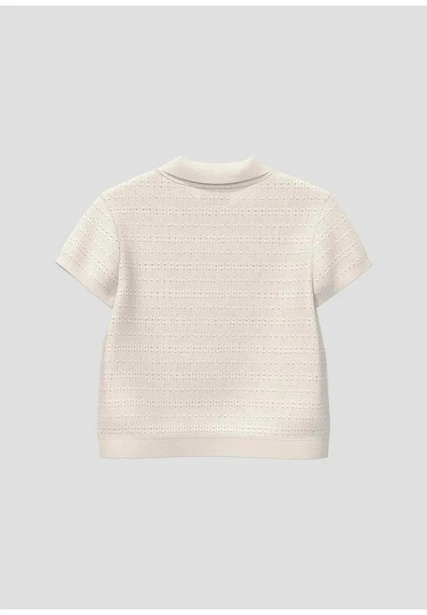 Рубашка-Поло strickpullover S.Oliver, Creme — фото 2