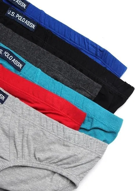 Плавки U.S. POLO ASSN., серый/красный/бирюзовый/черный — фото 3