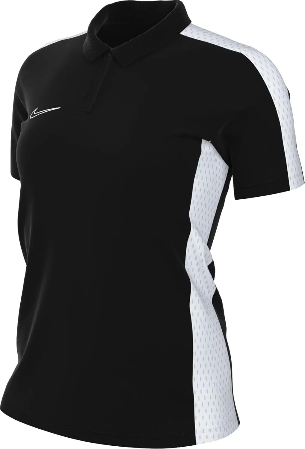 Женское поло Nike Black/White/White, L