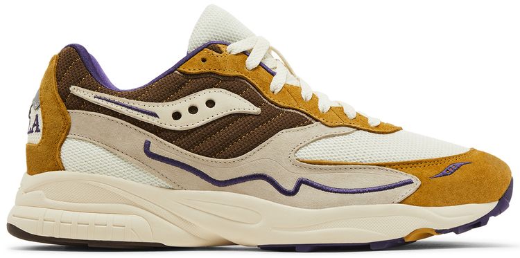 

Кроссовки Saucony Claima x 3D Grid Hurricane 'NOLA', желтый