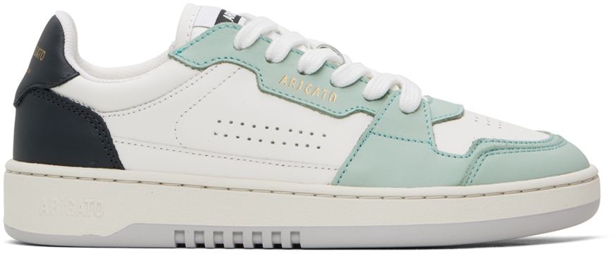 Кроссовки Off-White & Green Dice Lo Axel Arigato, бежевый/мятный