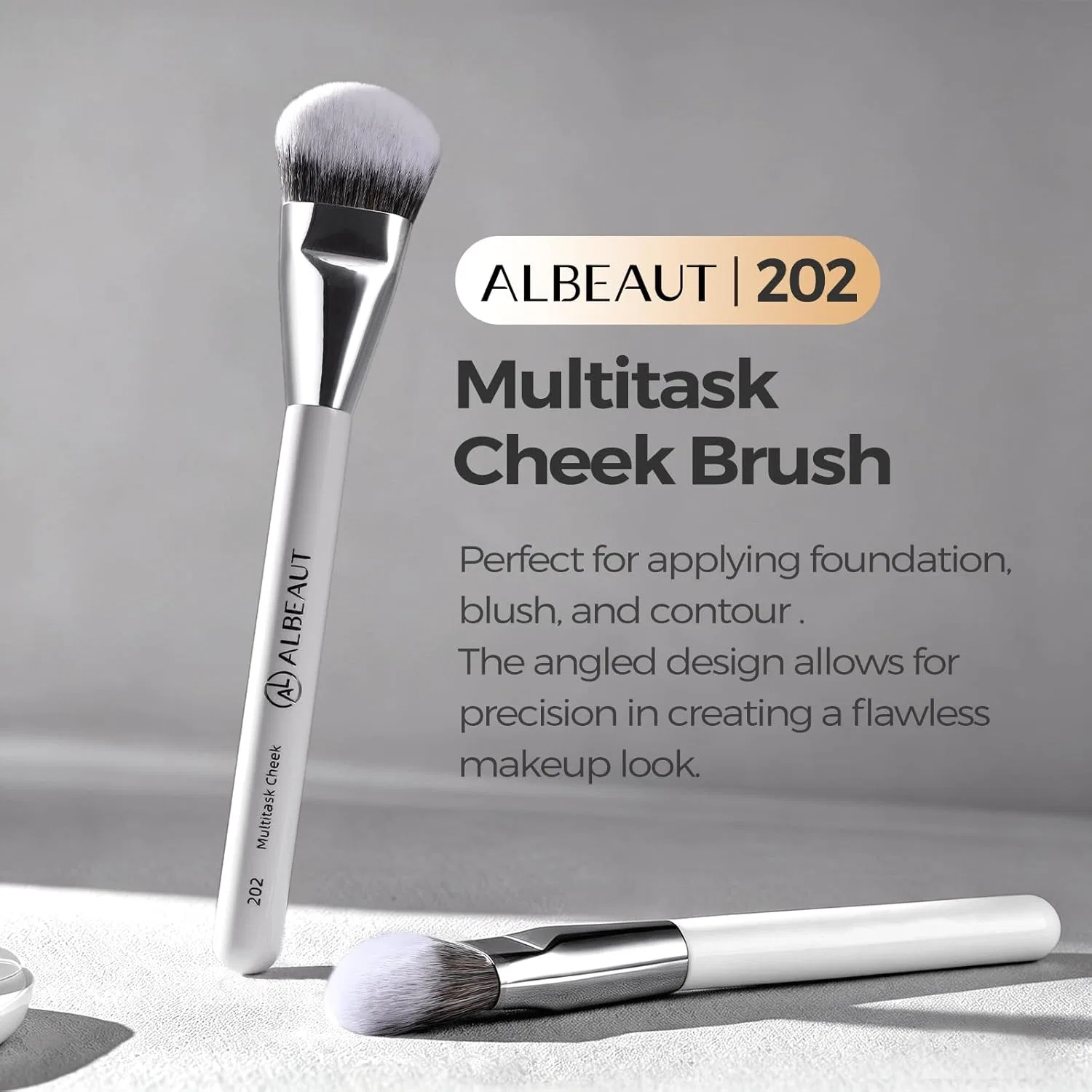 Кисть для макияжа Albeaut 202 скошенная Albeaut — фото 2