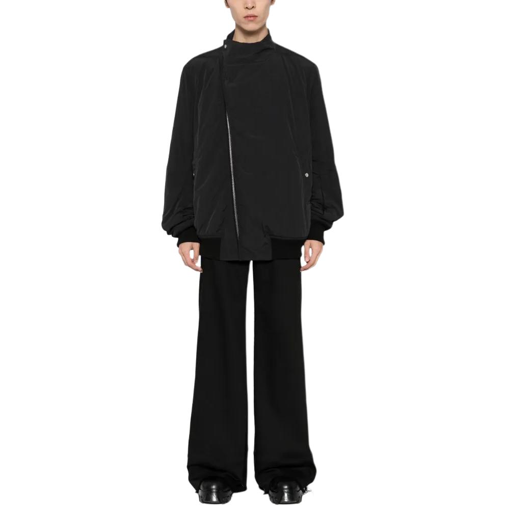 Голливудская летная куртка Rick Owens, черный — фото 3
