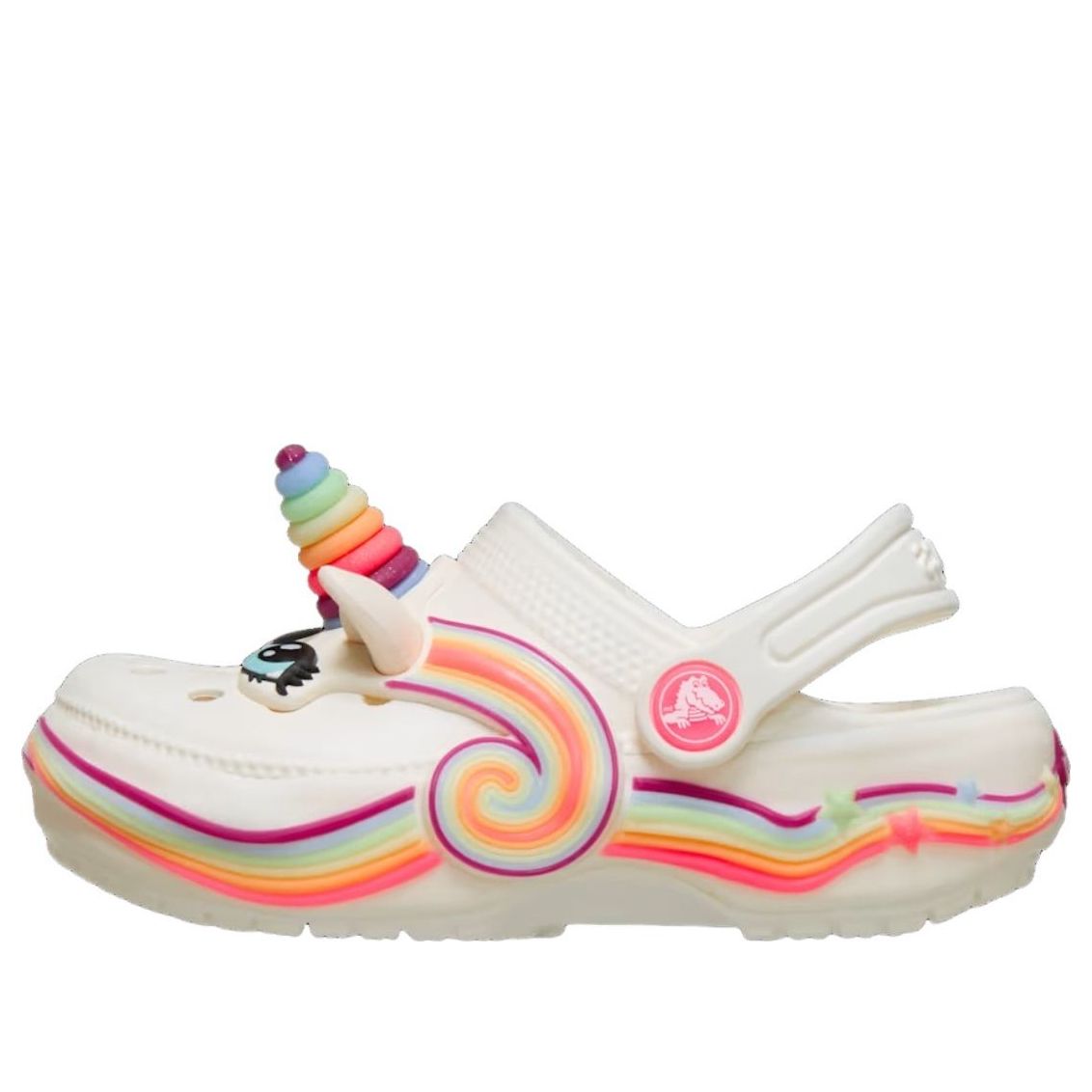 

(TD) Crocs Classic IAM Unicorn Lights Clog 'Chalk'