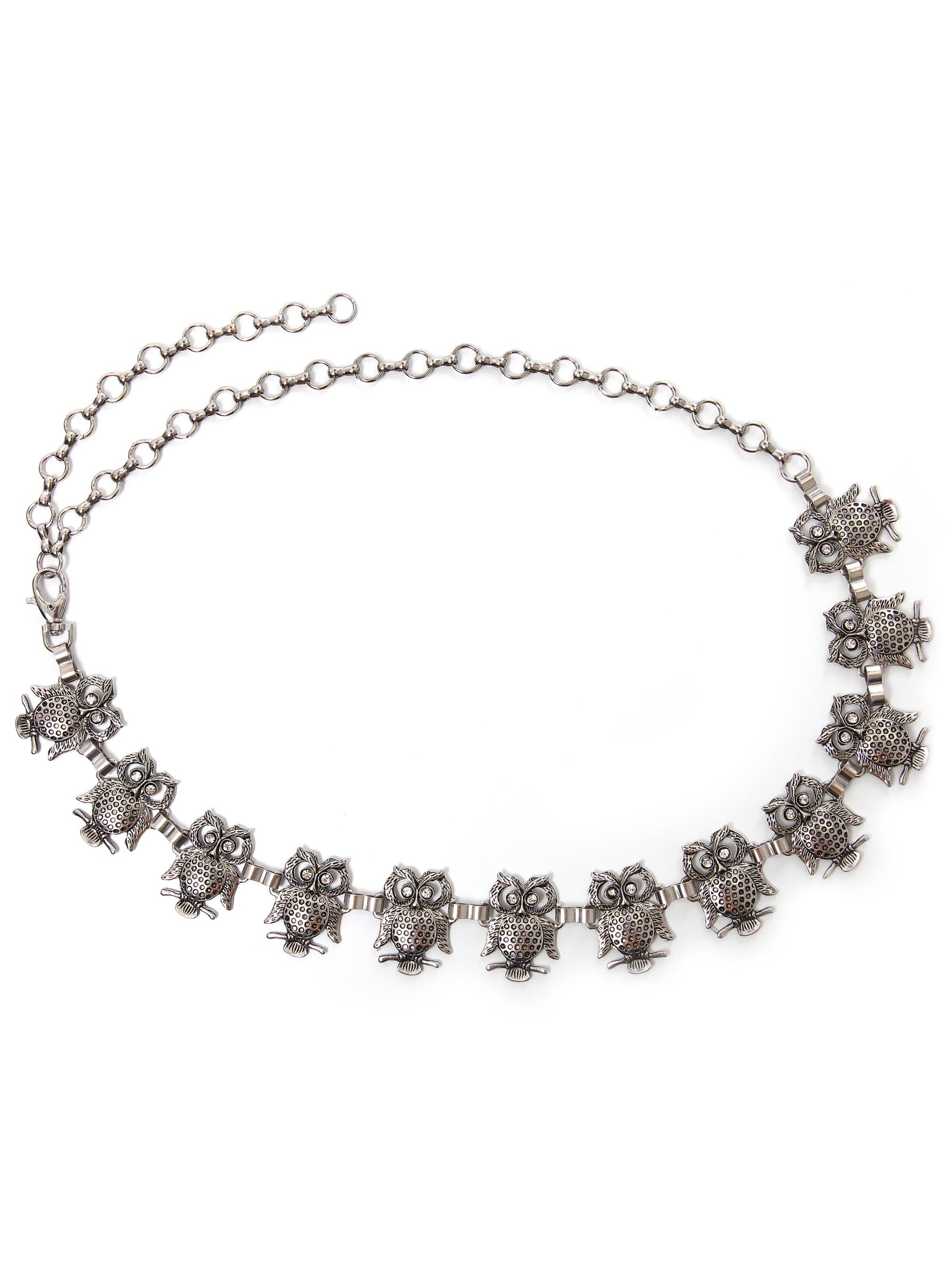 

COLLEZIONE ALESSANDRO Ремень 'Nala' в цвете Silver