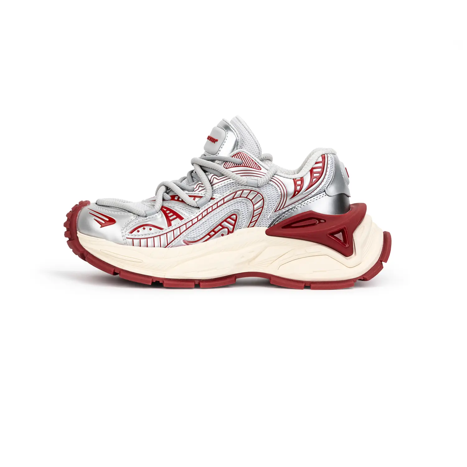 

Lilbetter Кроссовки Trajectory с амортизацией и увеличенной высотой подошвы унисекс малиновые, цвет Crimson