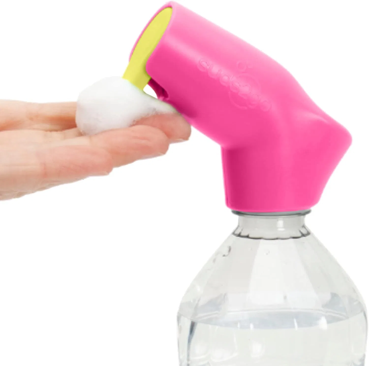 Набор многоразовых крышек Suds2Go для бутылок с мылом, 2 шт. Suds2Go, Pink