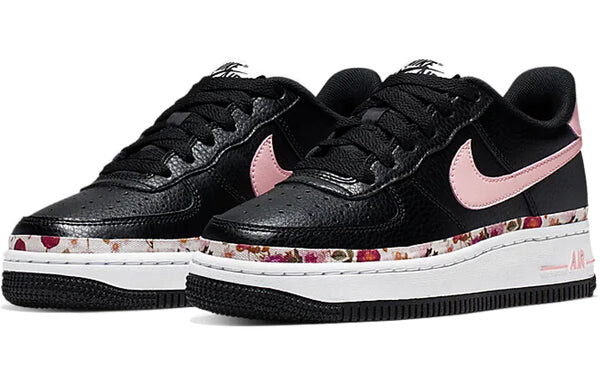 Кроссовки air force 1 винтажные цветочные Nike, черный — фото 3