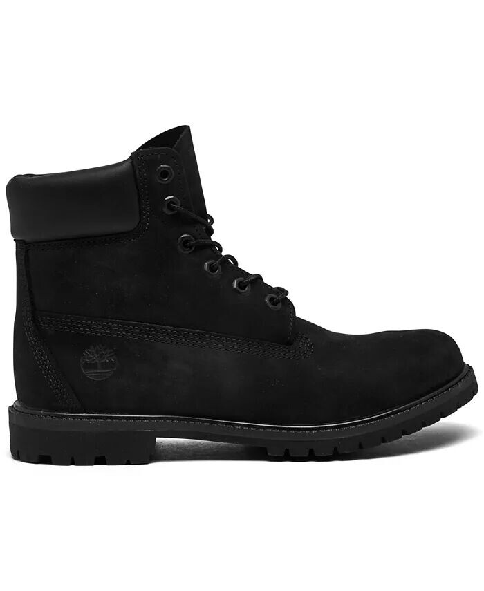 Женские 6-дюймовые водонепроницаемые ботинки премиум-класса от Finish Line Timberland, черный — фото 3