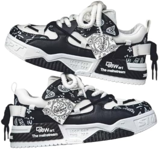 

Мужские удобные повседневные кроссовки для скейтборда и прогулок, модные мужские кроссовки Generic, черный