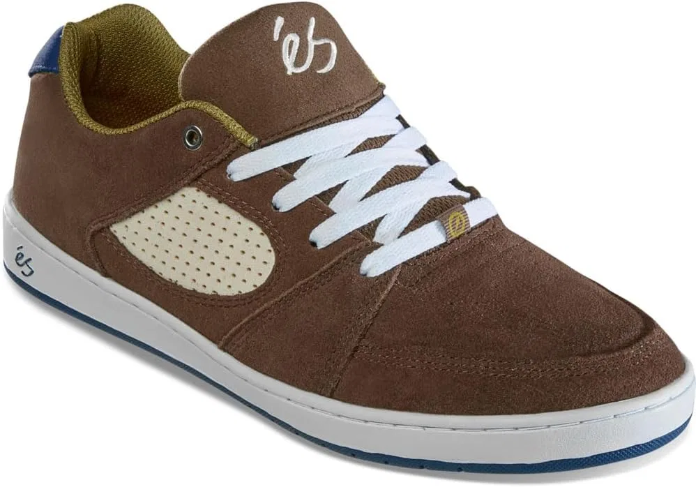 Мужские скейтбордистские кроссовки SES Creative Accel Slim éS, Brown, Light Brown, Blue