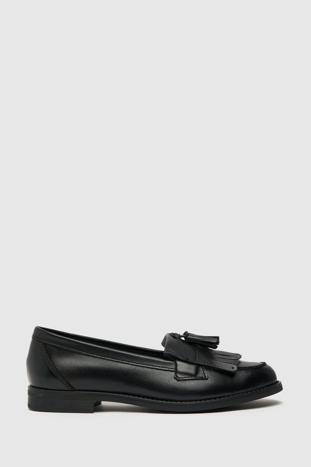 

Черные мокасины широкого кроя с кисточками Compass Schuh, черный