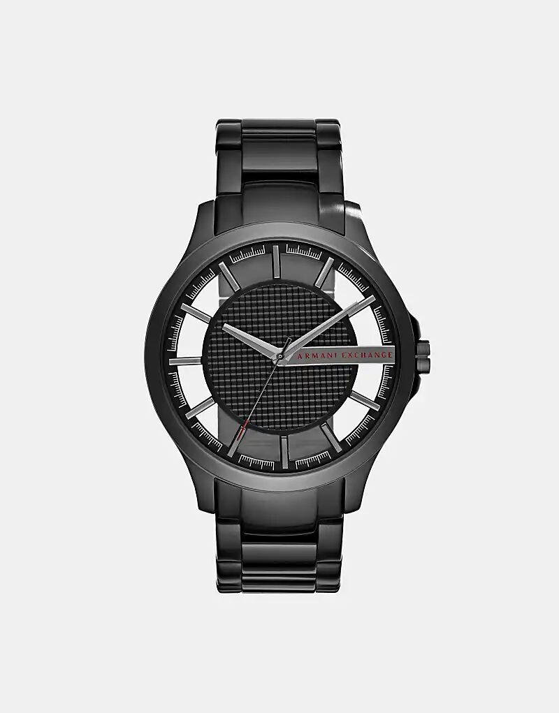 

Часы Armani Exchange с тремя стрелками из черной стали