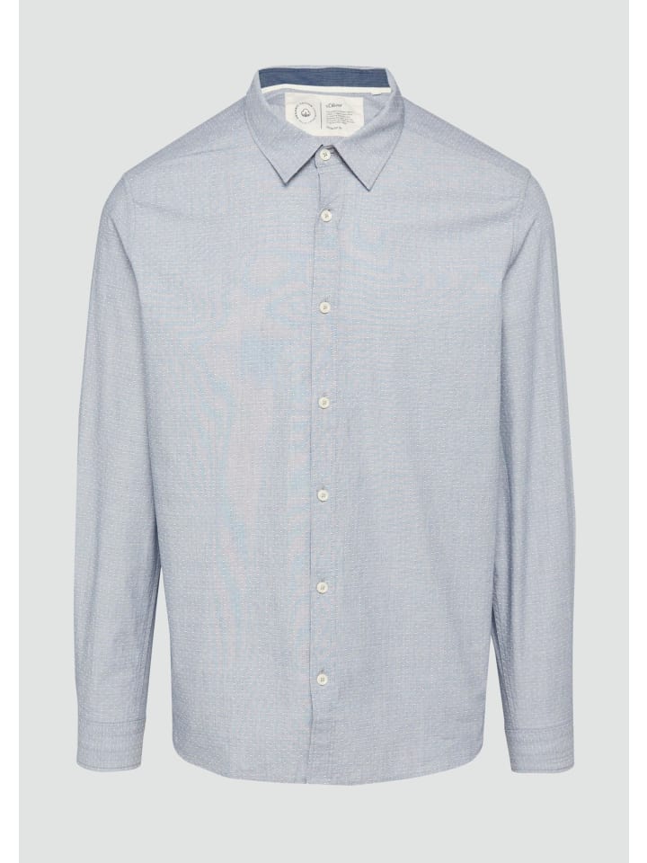 

Рубашка 52К1_бледно-голубая s.Oliver