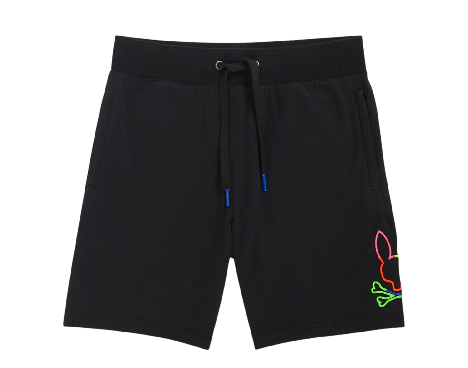 

Мужские шорты Psycho Bunny Leo Bunny черные/неоновые разноцветные B6R217S1FT-BLK, черный