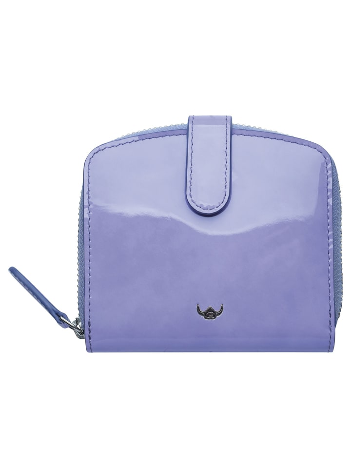 

Кошелек Golden Head Carrara Geldbörse RFID Schutz Leder 10 cm, цвет lavendel