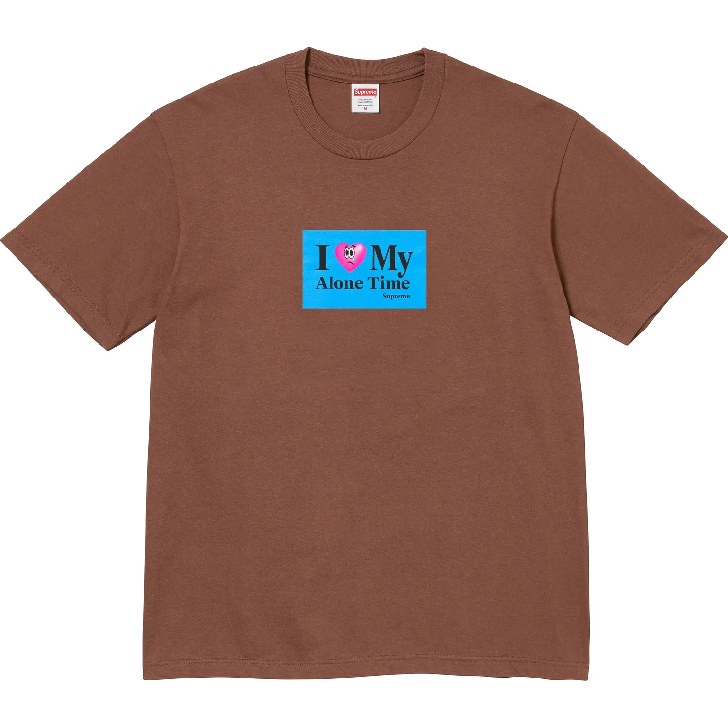 Футболка Alone Time Tee Unisex, SS26 WEEK7 Supreme, Pink Blue — фото 4