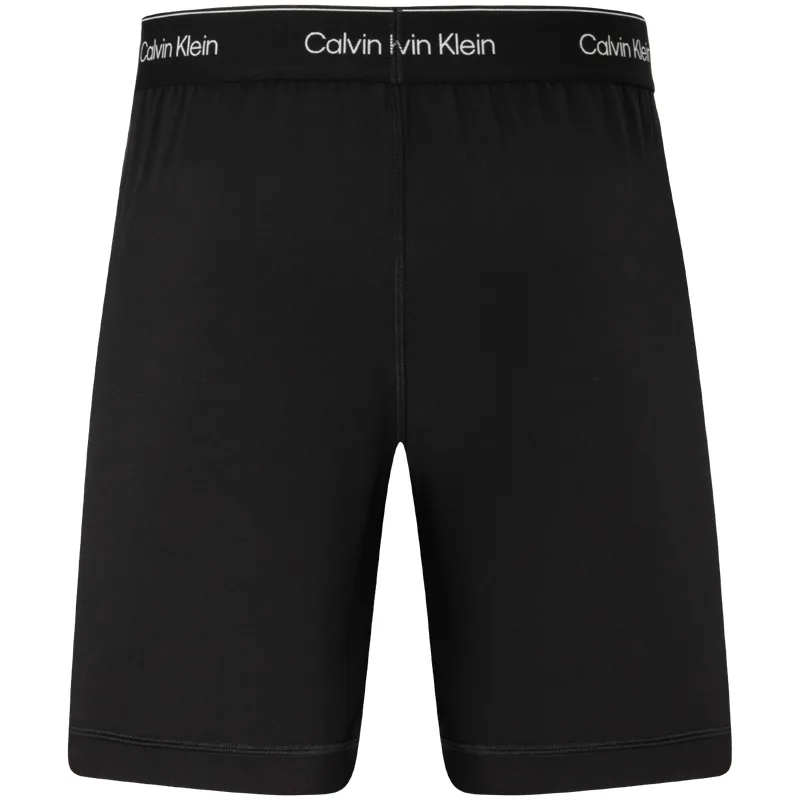 Беговые шорты с логотипом на поясе Calvin Klein, 001-Space Black — фото 4