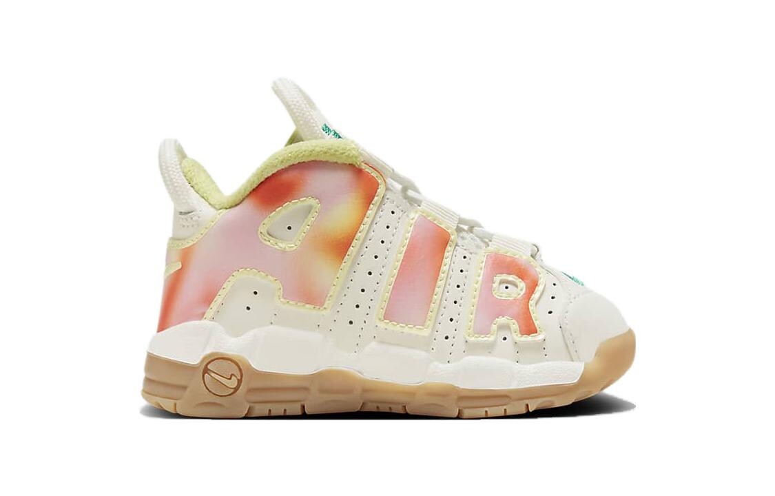 Кроссовки для малышей Nike Air More Uptempo TD, Earth Strata S23/Wonder White F21/Earth Strata S23 — фото 2