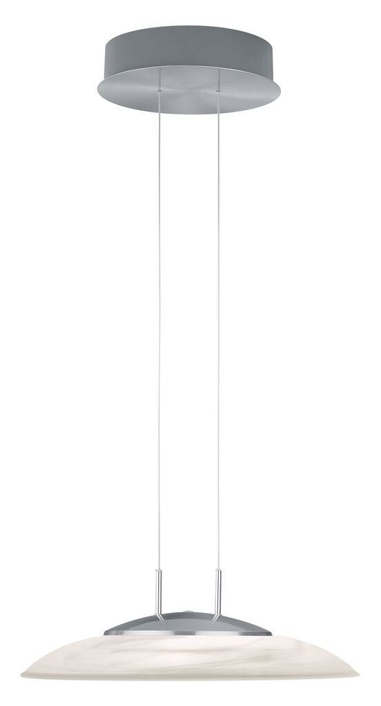 

Подвесной светодиодный светильник - матовый никель - белый - 42 x 150 см - стекло - металл - 1 лампочка - регулируется по высоте B-Leuchten Vertriebs GmbH & Co.KG, серебро