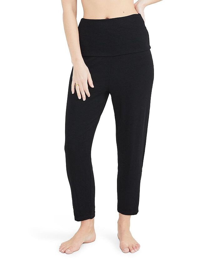 

Брюки для беременных HATCH Collection The Over/Under Bump, черный