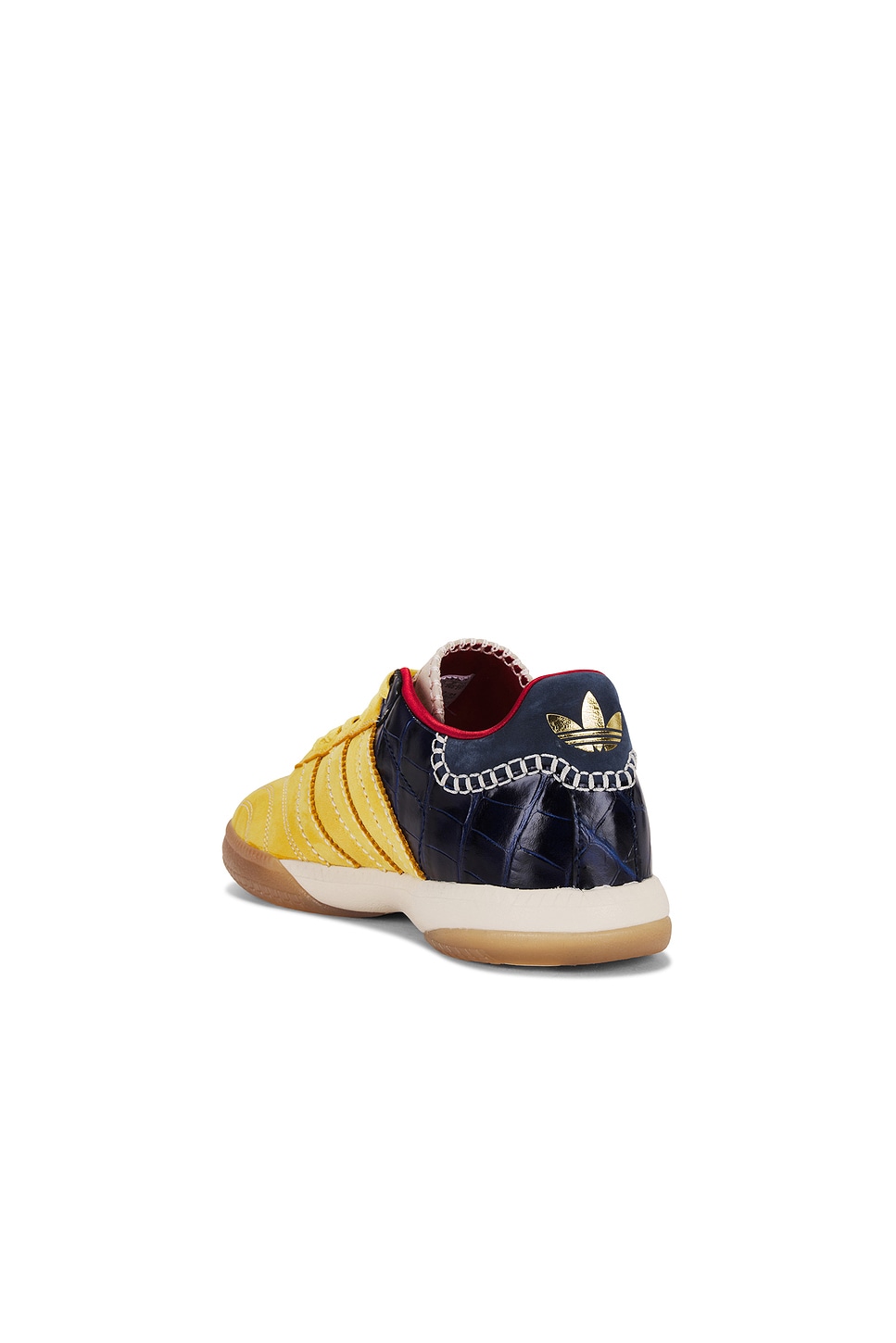Замшевые кроссовки Samba Mn adidas by Wales Bonner, цвет St Fade Gold & Collegiate Navy — фото 3