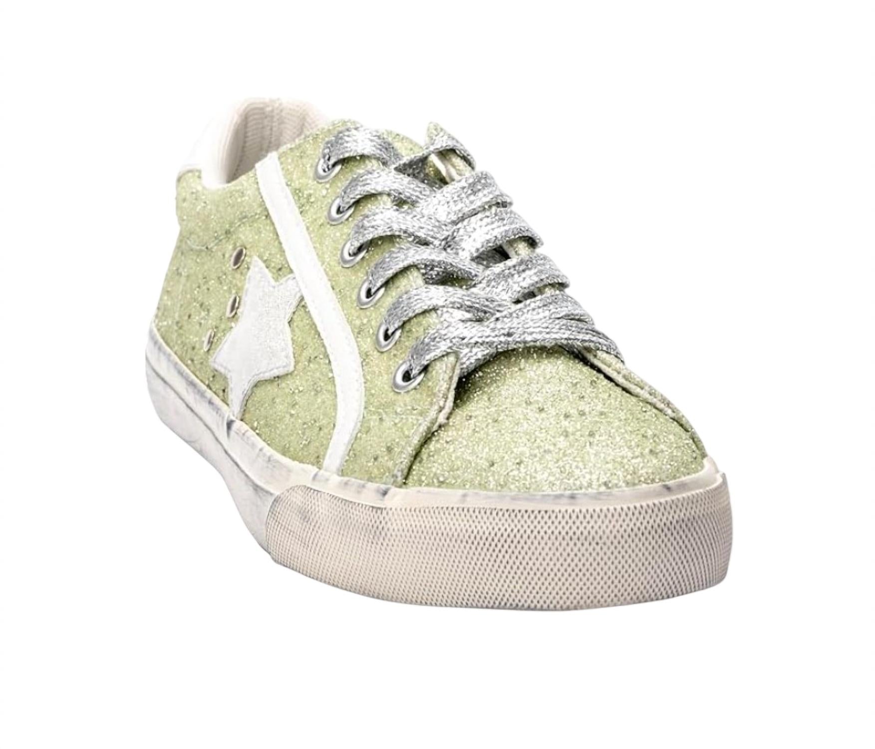 Женские модные кроссовки Big Dipper в светло-зеленом цвете Corkys Footwear — фото 2