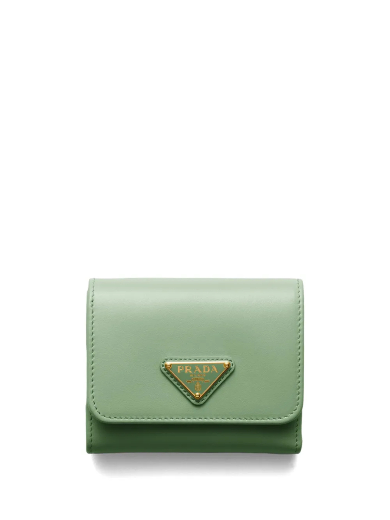 

Маленький кошелек Prada, зеленый