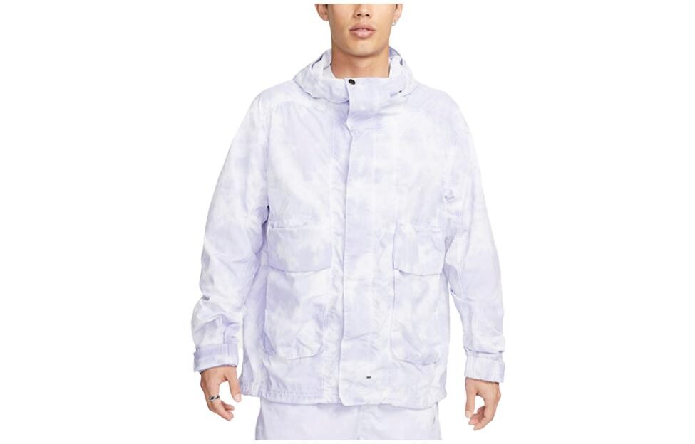 

Спортивная куртка с капюшоном Tech Pack Woven, азиатские размеры Nike, светло-фиолетовый