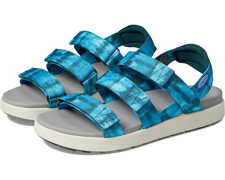 

Сандалии KEEN Elle Strappy, цвет Seamoss Tie-Dye/Star White