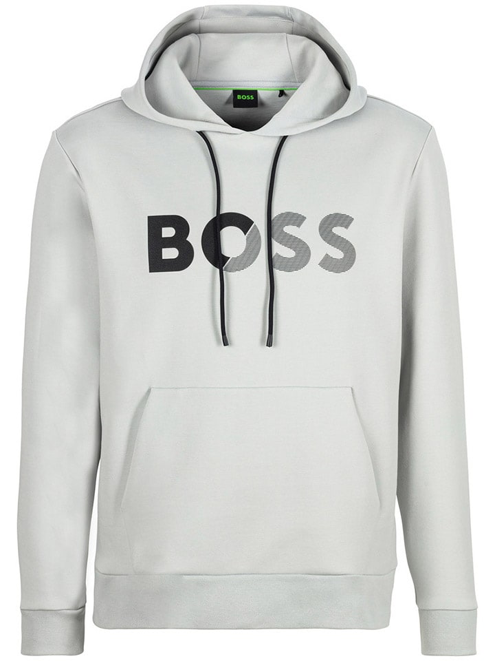 

Толстовка BOSS GREEN, светло-серый