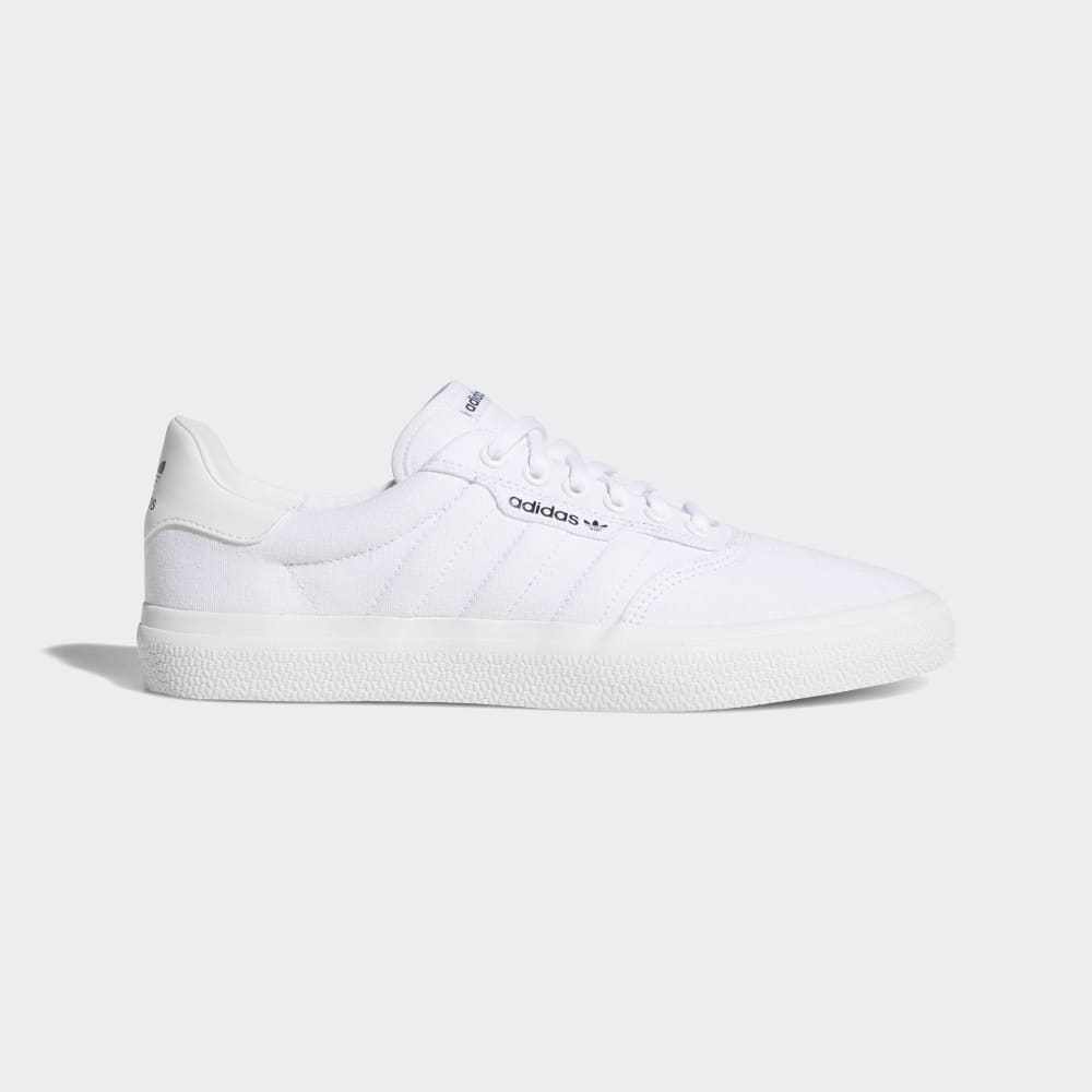 

Кроссовки Adidas 3MC Vulc Shoes, цвет Cloud White/Cloud White/Gold Metallic