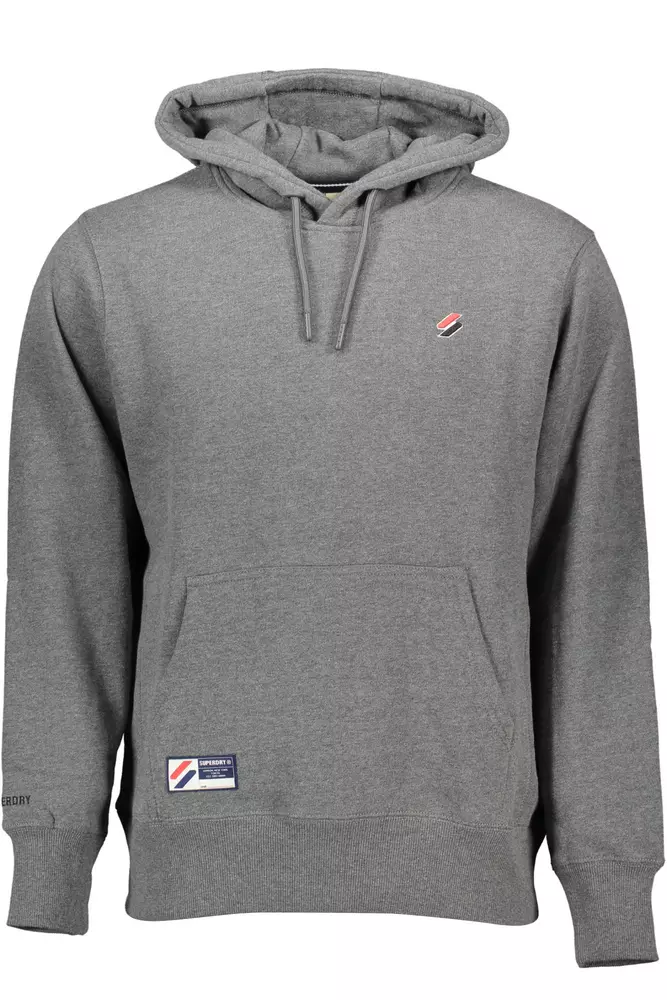 

Серый хлопковый мужской свитер Superdry.