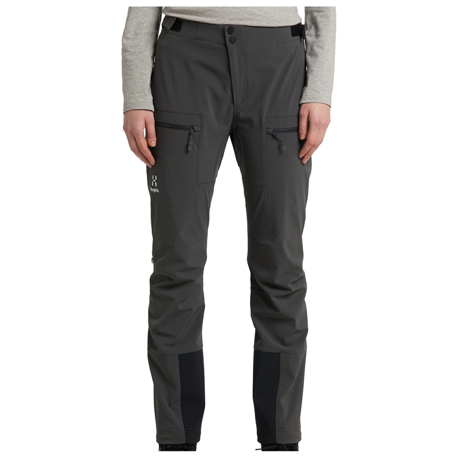 

Брюки из софтшелла Haglöfs ROC Sight Softshell Pant, цвет Magnetite