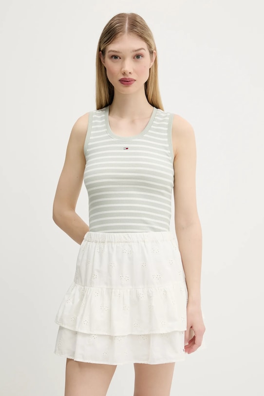 

Топ Tommy Jeans, зеленый
