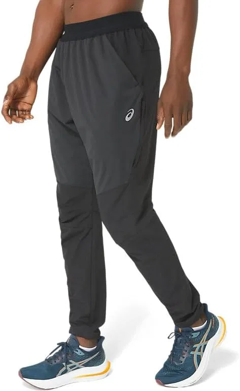 Мужские зимние беговые брюки ASICS. Беговая одежда, Performance Black — фото 4