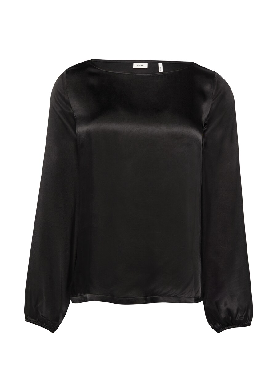 

Блузка s.Oliver BLACK LABEL, черный