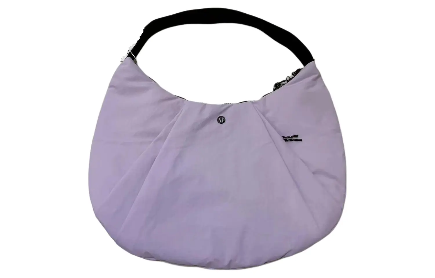 

Lululemon Тканевая сумка-круассан через плечо, Lilac & Black